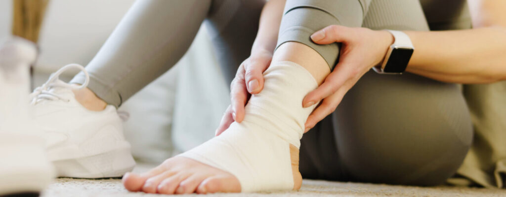 Sprained ankle rehab